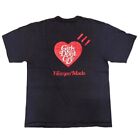 2023 Human Made × Girls Don't Cry GDC VALENTINE'S DAY T-SHIRT Black