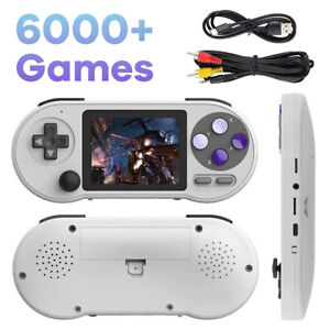 SF2000 3-Inch IPS Built-in 6000 Retro Games Portable Handheld Game Console USA