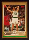 2006-07 Topps #33 Larry Bird White Jersey Passing Gold /500 Celtics EX-MINT