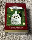 Hallmark Keepsake A Partridge In A Pear Tree Christmas Ornament 2001