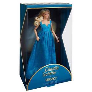 New ListingBarbie Supermodel Claudia Schiffer Doll in Versace Gown IN HAND SHIPS ASAP
