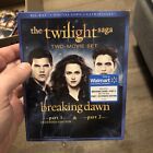 the Twilight saga Two-Movie Set Breaking Dawn Part 12 Blu-ray, No digital
