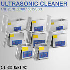 NEW Ultrasonic Cleaner with Timer Heating Machine Digital Sonic Cleaner SUS304