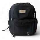 TravelPro Black Large Dual Compartment Backpack Laptop Sleeve