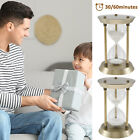 Hourglass Sand Timer 30/60 Minute Sand Clock Timer Decorative Antique he