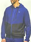 Reebok Men's Training Woven Jacket Size LARGE Vector Blue