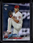 2018 Topps Chrome Refractor Pitching #150 Shohei Ohtani RC Rookie
