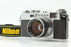 EXC+5 Nikon S2 35mm Rangefinder 35mm Film Camera + Nikkor S.C 50mm f1.4 JAPAN