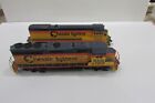 HO Scale 2 B&O Chessie System Power and Unpower Diesel Locomotives Lot#2908