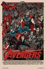 Avengers Age of Ultron Poster Art Screen Print by Mondo Artist Tyler Stout 24x36