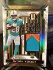 2023 Panini Gold Standard Devon Achane Newly Minted 11/49 3 Colored Dolphins