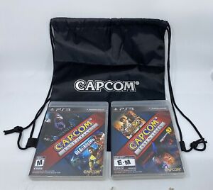 Capcom Essentials Bundle PlayStation 3 (PS3) CIB w/ New Capcom Drawstring Bag