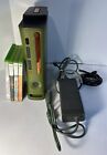 New ListingHALO 3 Limited Edition Xbox 360 Green Console + Power Supply + Cables - TESTED!