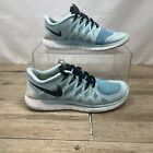 Nike Free 5.0 Women's Athletic Running Shoes Size 8 Sky Blue 642199-402