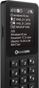 IODD MINI M.2 SSD 1TB / USB 3.0 /Bootable Virtual ODD / AES256 NEW