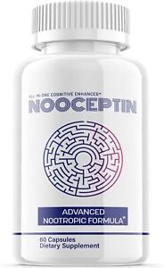 Nooceptin Nootropic Pills - Nooceptin Supplement For Brain Health - 1 Pack