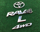 01-05 Toyota RAV4 L 4WD Emblem Tailgate Swing Gate Door Logo Badge Nameplate #2