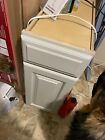 Light Grey White Kitchen Cabinets Real Wood Dovetail Soft close cabinet