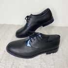 Camper Twins Leather Two Tone Womens Lace Up Shoes Black Blue Size 36 US 6