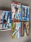 Lot 5  WW1 And WW2 Plastic Model Plane aircrafts airplane kits 1:72