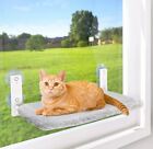 New ListingCordless Cat Window Perch Hammock Collapsible Solid Metal Frame NEW