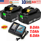For Makita 18V 6.0Ah 7.0Ah Lithium ion Battery Or Charger BL1860 BL1830 BL1850