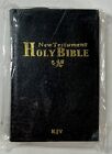 Holy Bible New Testament King James Version KJV Pocket Size Black NEW