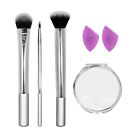 Real Techniques Poppin' Perfection Makeup Brush Set, 6 Pieces
