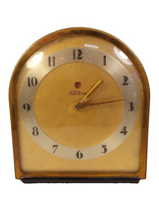 New ListingVintage Telechron 4F67 Art Deco Electric Alarm Clock for Parts/Repair