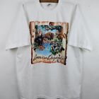 Vintage Human-i-tees Shirt 2XL White Nature Wildlife American Originals USA 90s