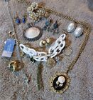 Vintage To Present Jewelry Lot Earrings Brooch Necklace Bracelet Clearance 270
