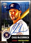 2022 Topps Chrome Platinum Anniversary Chas McCormick Rookie Auto On Card RC