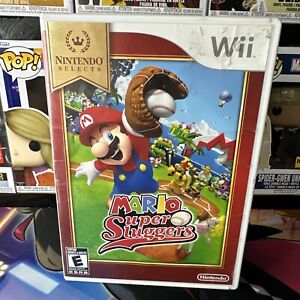 Mario Super Sluggers (Wii, 2008) Tested With Manual. Great Shape!!