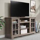 Farmhouse TV Stand Wood Tall TV Console Entertainment Center Cabinet for 65
