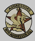 USAF PATCH AIR FORCE 18 AGGRESSOR SQ DESERT W/VELKRO
