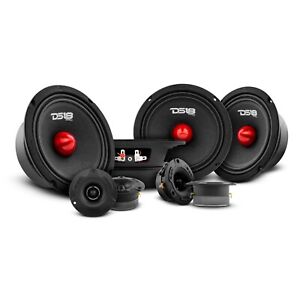 DS18 Car Speakers Package 4x Speakers 6.5