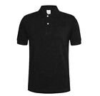 Men Dry Fit Polo Shirt Cotton T Shirt Jersey Golf Sport Short Sleeve Casual