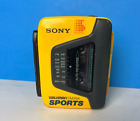 Sony Sports Walkman WM-AF59 AM/FM Radio Cassette Player Tape Vintage  - Working