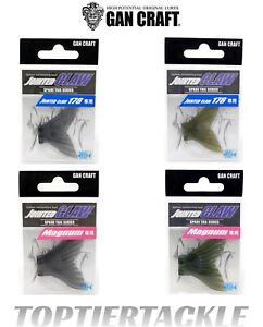 Gan Craft Jointed Claw Swimbait Spare Tails - Select Size/Color