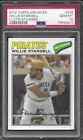 2012 Topps Archives Cloth Stickers #WS Willie Stargell PSA 10 GEM MINT (Pop = 5)