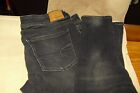 Women's American Eagle Blue Jeans Super Stretch Waist Low Jegging Size 10 Short