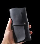 Portable Leather Tobacco Pipe Pouch Storage Bag Holder Pocket Smoking Case Tool