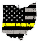 Ohio State (E36) Thin Yellow Line Dispatch Vinyl Decal Sticker Car/Truck Laptop