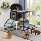 Cat House-Cat Tree for Large Cat Indoor,Suitable for Multiple Cats, Multi-Level