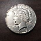 New Listing1926-S Peace Dollar 90% Silver XF  FREE SHIPPING *J1* Authentic & Tested!