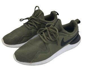 Nike Tessen Running Shoe Sneaker Olive/Black Size 10.5 AA2160-200