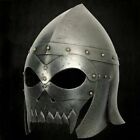 20GA Dark Medieval Larp Antique Fantasy Warrior Helmet Knight Viking Helmet