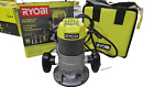 Ryobi R163G 8.5 Amp 1-1/2 Peak HP Fixed Base Router & Tool Bag FOR PARTS AS IS