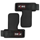 DEFY Gym Weight Lifting Straps Power Training Grip Workout Wrist Wraps Gloves