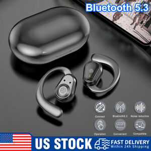 TWS Bluetooth 5.3 Headset Wireless Earphones Earbuds Stereo Headphones Ear Hook_